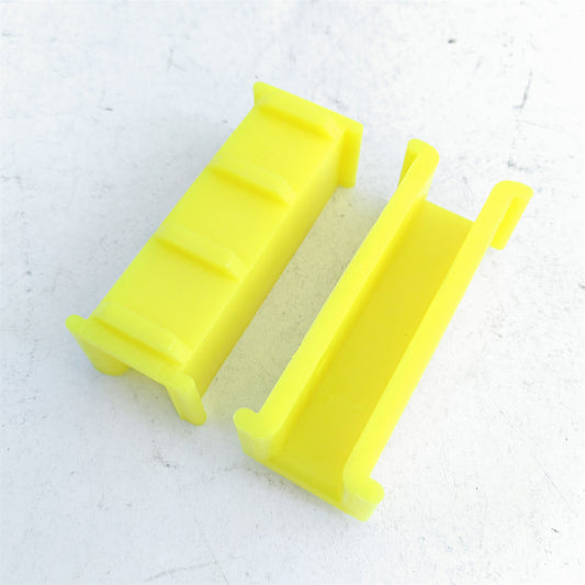 10pc 100*16 Elevator Guide Shoe Insert Yellow Insert Length 100mm Groove Width 16mm Lift Guide Shoe
