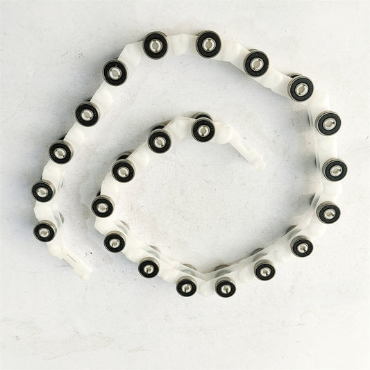 2PCS  22 Pairs Rollers Escalators Reverse Chain Replacement for  ESCALATOR Parts Newel Chain