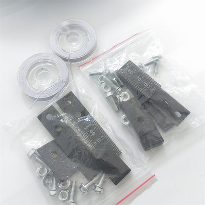 1 SET SJT-57100-4 Elevator Guide Rail Calibration Ruler Lift Maintenance Tools