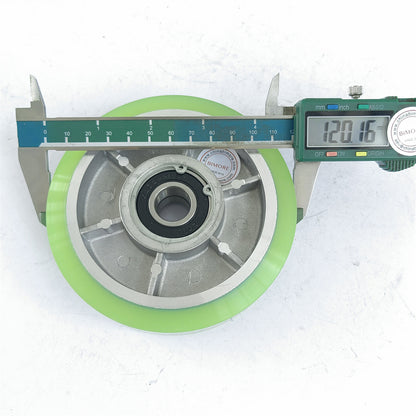 10PC Escalator Guide Shoe Wheel  120*30*6203 Escalator Handrail Tension Wheel OD120mm W30mm Bearing 6203 XAA456CC