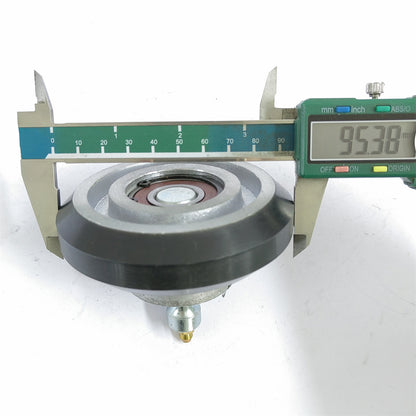 2PC Elevator Roller  95*25*6203 Lift High Speed Guide Roller 456CN OD 95MM  W 25MM Bearing 6203