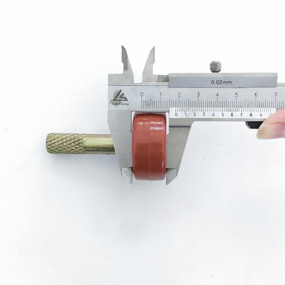 10pcs 42*19*M12 Elevator Door Lock Roller Lift Red Roller