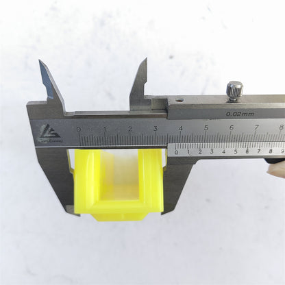 10pc 100*16 Elevator Guide Shoe Insert Yellow Insert Length 100mm Groove Width 16mm Lift Guide Shoe