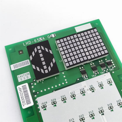 1pc LHD-650AG21 Elevator Display Board for GPS-3 Lift Car Display PCB Elevator Spare Parts PCB LHD-650A G21