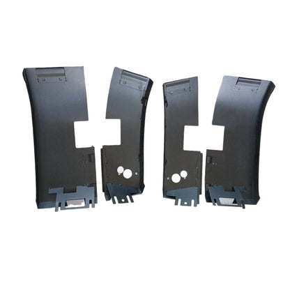 1PC/LOT Escalator Parts Moving Sidewalk Handrail Inlet Frontplate Metal Protective Cover With Round Hole ID 30mm Left/Right
