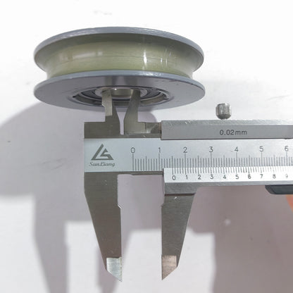 10pcs 65*15*6202  Lift Door Hanger Roller 65x15x6202 OD65mm W15mm Bearing 6202 Elevator Wheel