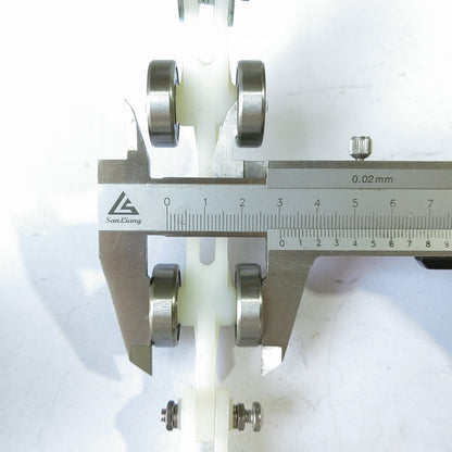1PCS Escalator Newel Chain 17 Bearings 609RS Pitch 60MM Whit Bolt and Nut Escalator Parts
