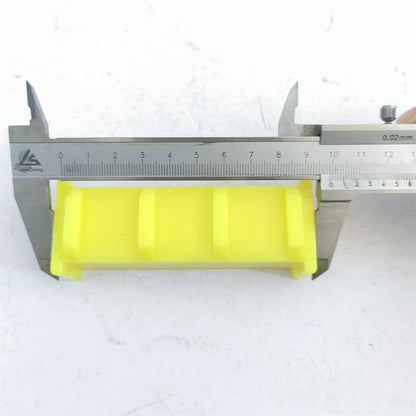 10pc 100*16 Elevator Guide Shoe Insert Yellow Insert Length 100mm Groove Width 16mm Lift Guide Shoe