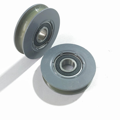 10pcs 65*15*6202  Lift Door Hanger Roller 65x15x6202 OD65mm W15mm Bearing 6202 Elevator Wheel