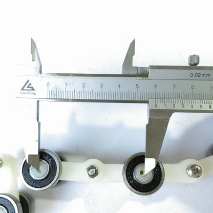1PCS Escalator Newel Chain 17 Bearings 609RS Pitch 60MM Whit Bolt and Nut Escalator Parts