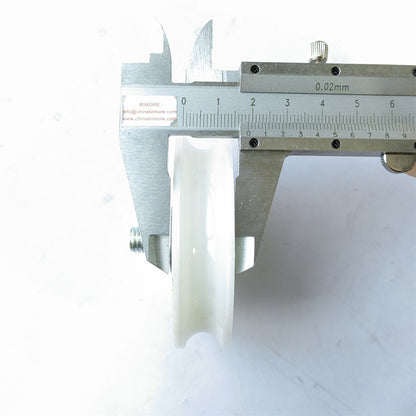 20PCS 57602956 74*19*6203 Elevator Door Hanger Roller Use for V30 5400 Lift Door Hanger Roller Elevator Wheel