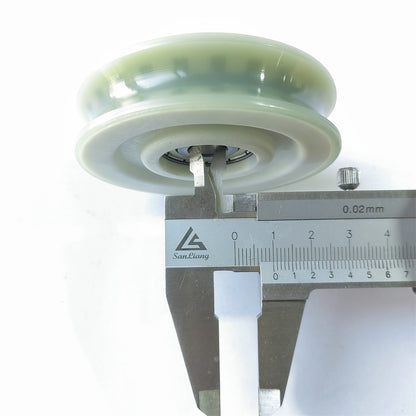 20PCS 70*17*6200 Elevator Door Hanger Roller Round Groove 70x17 70*17 OD70mm W17mm Bearing 6200