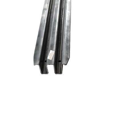 Escalator Parts Handrail Guide Rails Customize Straight Curved Sections 60*26.5 W 60mm H 26.5mm Groove 11mm