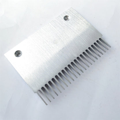 10PCS XAA453AV Right Escalator Comb Aluminium  L202mm W145mm Hole Space 145mm 22 Teeth Escalator Metal Comb