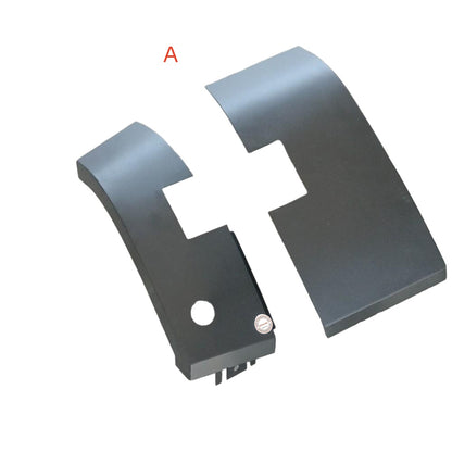 1PC/LOT Escalator Parts Moving Sidewalk Handrail Inlet Frontplate Metal Protective Cover With Round Hole ID 30mm Left/Right