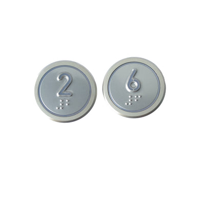 10pcs Elevator Parts MVLA3-1 Elevator Button Can Replace  A4N83542 White Light Lift Button