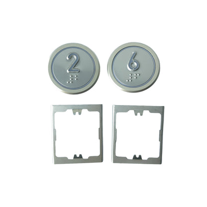10pcs Elevator Parts MVLA3-1 Elevator Button Can Replace  A4N83542 White Light Lift Button