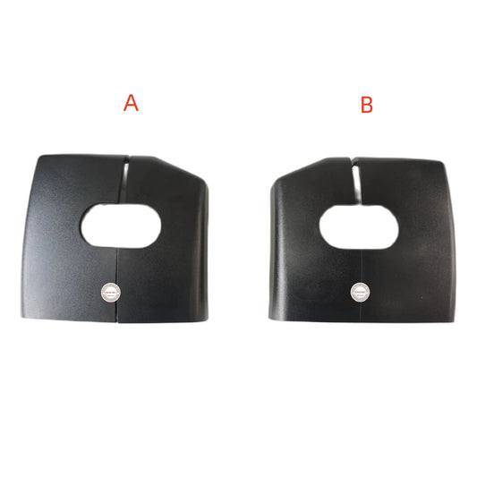 2PCS/LOT Escalator Parts Moving Walkway Handrail Inlet Frontplate Metal Protective Cover Left/Right 20664184 20664185 Use for Canny Escalators Parts