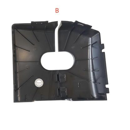 2PCS/LOT Escalator Parts Moving Walkway Handrail Inlet Frontplate Metal Protective Cover Left/Right 20664184 20664185 Use for Canny Escalators Parts