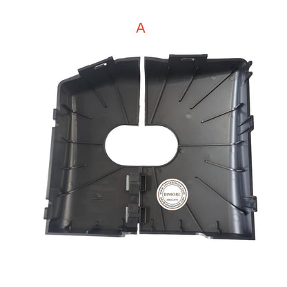 2PCS/LOT Escalator Parts Moving Walkway Handrail Inlet Frontplate Metal Protective Cover Left/Right 20664184 20664185 Use for Canny Escalators Parts