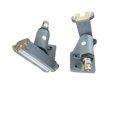 1PC/LOT Freight Elevator Guide Shoes Cast Iron Movable Guide Shoe Nylon Insert 220*16 L 220mm for 16mm Rail Holes Pitch 70mm 75mm