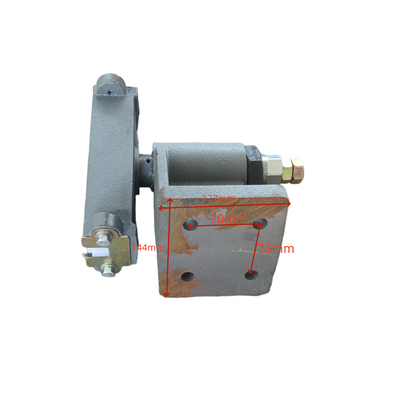 1PC/LOT Freight Elevator Guide Shoes Cast Iron Movable Guide Shoe Nylon Insert 220*16 L 220mm for 16mm Rail Holes Pitch 70mm 75mm