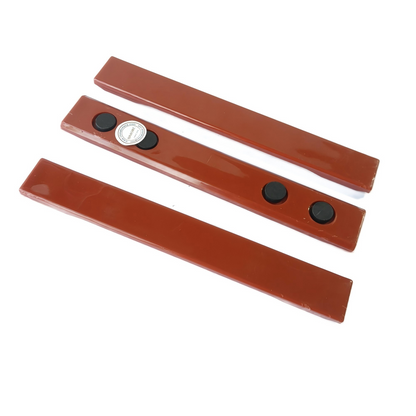 10SETS/LOT DXP126-08 Elevator High-speed Guide Shoe 3 in 1 Insert Nylon Red Lining 4 Beans 230*10 230*16 L 230mm for 10mm 16mm Rail Lift Parts