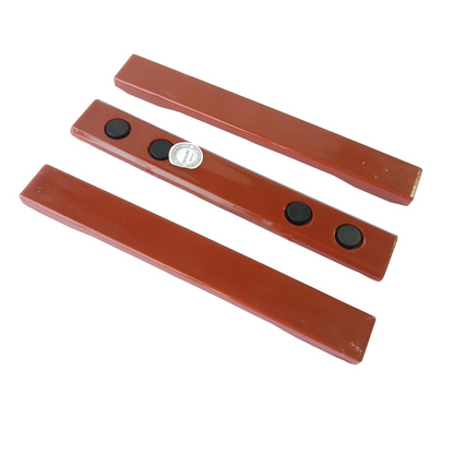 10SETS/LOT DXP126-08 Elevator High-speed Guide Shoe 3 in 1 Insert Nylon Red Lining 4 Beans 230*10 230*16 L 230mm for 10mm 16mm Rail Lift Parts