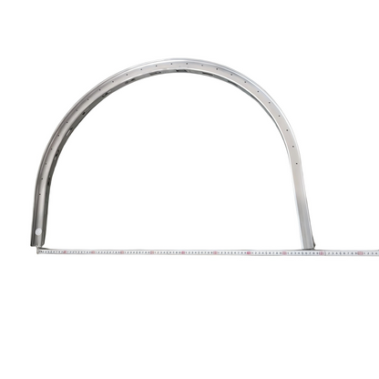 1PC/LOT Escalator Handrail Guide Rail W 60mm Bend Section Inner for Canny Parts 25 Rollers 29*18 mm Groove W 24mm Opening Outer Width 878mm