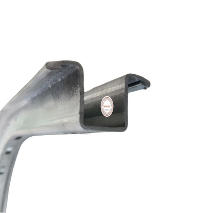 1PC/LOT Escalator Handrail Guide Rail W 60mm Bend Section Inner for Canny Parts 25 Rollers 29*18 mm Groove W 24mm Opening Outer Width 878mm