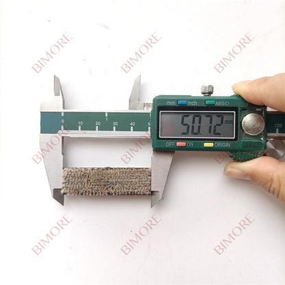 100 piezas/lote FAA470E 50*15 corredera de puerta de ascensor de fieltro para sótano (largo 50 mm, ancho 14 mm, alto 15 mm)