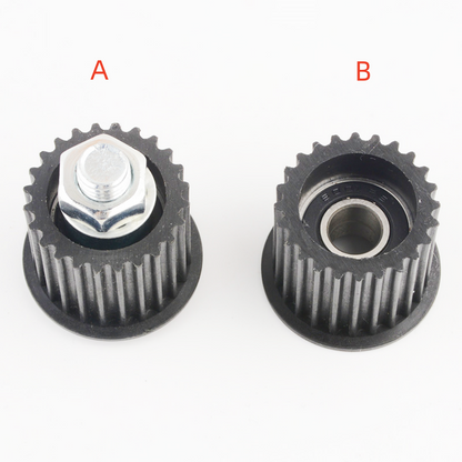 10PCS/LOT Elevator Door Motor Belt Pulley Roller Black D42.7mm/37mm H35mm 43*35 With/Without Axle