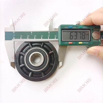 20PCS/LOT 64*9-6202 Elevator Steel Wire Rope Roller 3201.05.0010/C D64/10mm H9mm