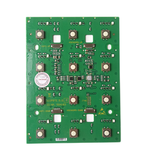 1PC/LOTE SCOPBTE 5.Q ID.NR.594103 Placa de botones COP de cabina de ascensor Uso para 3300