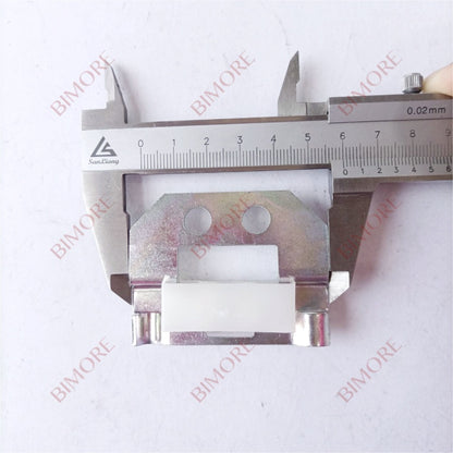 Lote de 20 guías deslizantes para puertas de ascensor BIMORE (largo 60 mm, alto 48 mm) para accesorios 3300