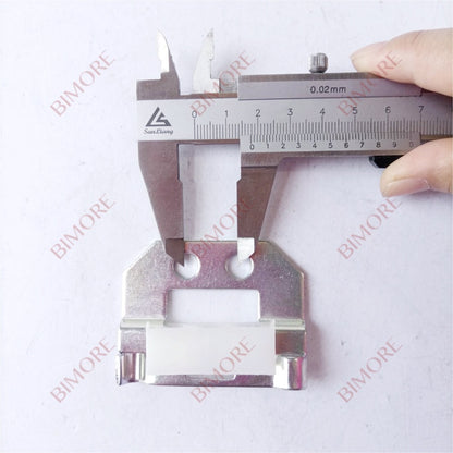 Lote de 20 guías deslizantes para puertas de ascensor BIMORE (largo 60 mm, alto 48 mm) para accesorios 3300