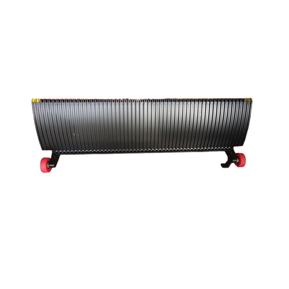 1PC/LOT Escalator Step AL Black With Yellow Paint Edge L 1000mm Roller 70x25x6204 Customized