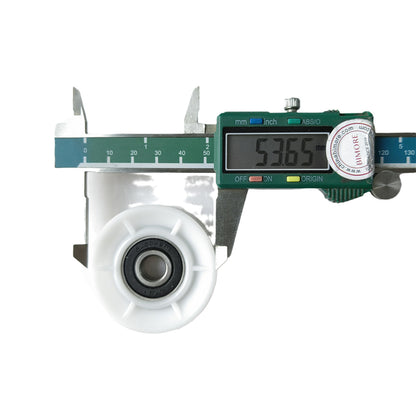 20PCS 54*17*6200 Elevator Door Hanger Roller OD54mm W17mm Bearing6200 Lift Rope Hanger Roller Use for QKS11