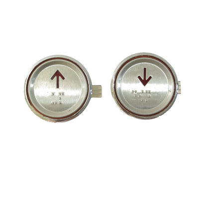 10PCS Elevator Parts MTD265 AK-29B Elevator Button Red Light Lift Button