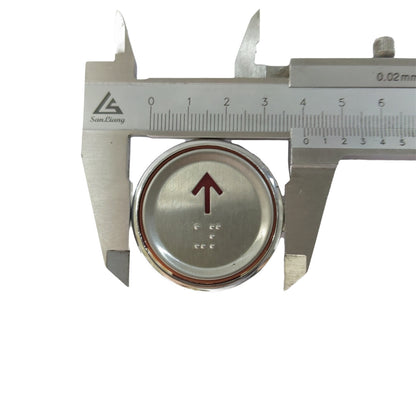 10PCS Elevator Parts MTD265 AK-29B Elevator Button Red Light Lift Button