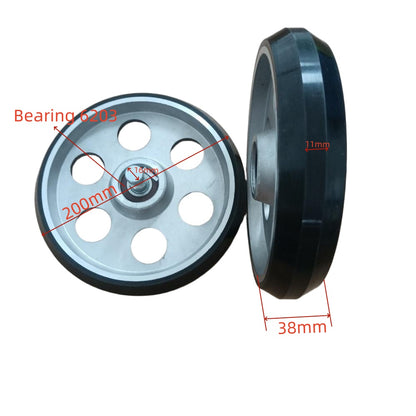 4PCS/LOT Elevator High Speed Guide Roller 456CL4 AAA456CL4 200*38*6203 Lift Wheel OD 200mm W 38mm Bearing 6203 Working Face Width 11mm