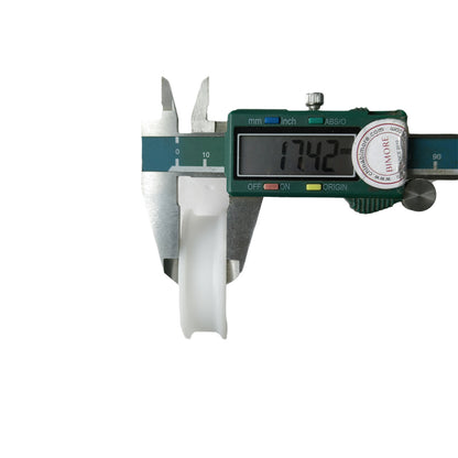 20PCS 54*17*6200 Elevator Door Hanger Roller OD54mm W17mm Bearing6200 Lift Rope Hanger Roller Use for QKS11