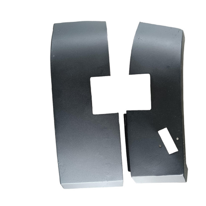 1PC/LOT Escalator Handrail Inlet Frontplate Metal Protective Cover With Rectangular Hole Left/Right Escalators Parts A or B customized