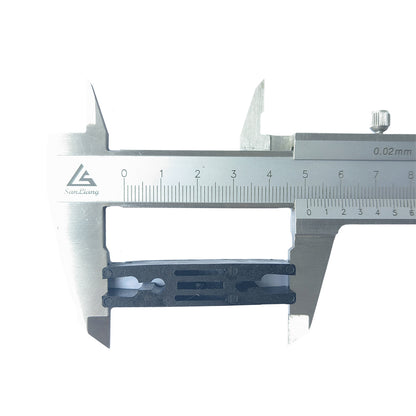 50pcs 50*11*13  Elevator Door Slider Black Basement L50mm W11mm H13mm Elevator Parts