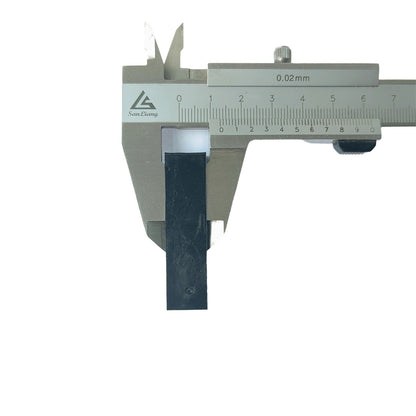 50pcs 50*11*13  Elevator Door Slider Black Basement L50mm W11mm H13mm Elevator Parts