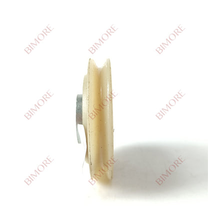 20PCS/LOT Elevator Steel Wire Rope Roller OD:50mm Thickness:9mm Bearing 6002 50*9*6002