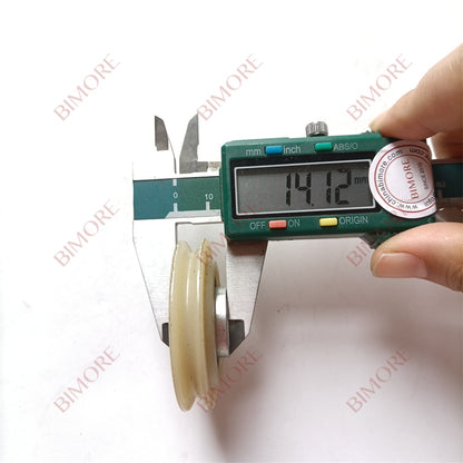 20PCS/LOT Elevator Steel Wire Rope Roller OD:50mm Thickness:9mm Bearing 6002 50*9*6002