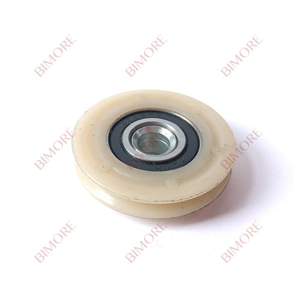 20PCS/LOT Elevator Steel Wire Rope Roller OD:50mm Thickness:9mm Bearing 6002 50*9*6002