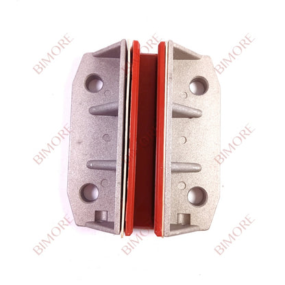 Lote de 10 zapatas guía para contrapeso de ascensor, 59370732, longitud 140 mm, para piezas 5200 y 5500, 140 x 10 y 140 x 16