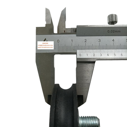 10PCS/LOT Elevator Door Hanger Roller 56x16x6201 56*16*6201 OD 56mm W 16mm Bearing 6201 Screw M10